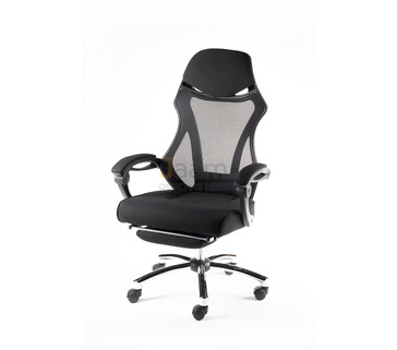 Игровое кресло H-007 А black (black plastic)