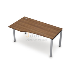 Мебель для персонала Стол рабочий криволинейный правый 6М.621