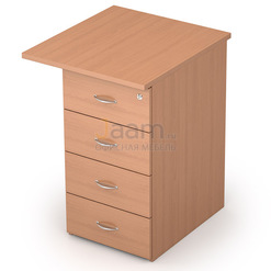 Мебель для персонала Офисная тумба приставная с топом 2ТЗ.002.5