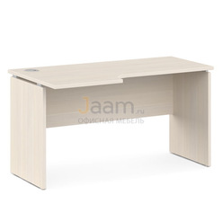 Мебель для персонала Стол письменный с заглушкой кабель-канала V-34л