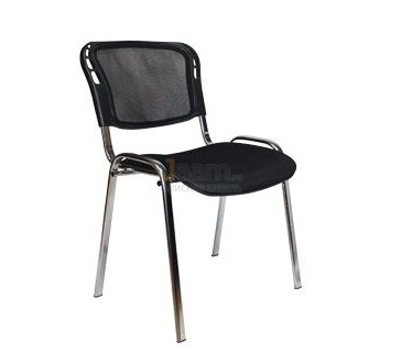 Офисный стул Изо хром сетка