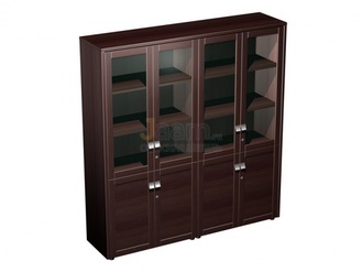 Кабинет руководителя Шкаф для документов со стеклянными дверями