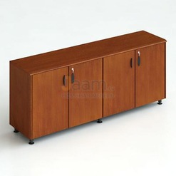 Кабинет руководителя Офисный шкаф комбинированный для документов 240/1 ДСП Тик