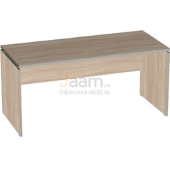 Мебель для персонала Стол прямой с двумя отверстиями под кабель канал V - 1.2 С