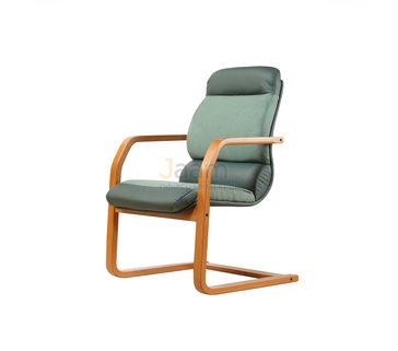 Офисный стул Комфорт/В комб. Кожа нестандартная/база дерево