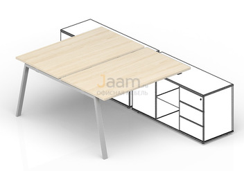 Мебель для персонала Составной стол для крепления к сервисным опорным тумбам AR2TS168FU