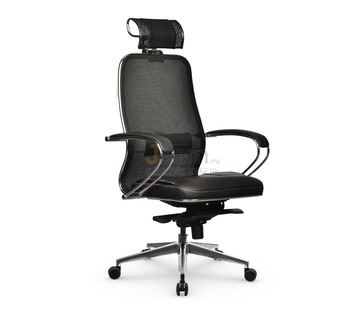 Кресло для руководителя SAMURAI SL-2.041 MPES ЧЕРНЫЙ ПЛЮС