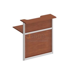 Стойка ресепшн Стойка прямая 1000 с вырезом правый (без опор) ФС 08062