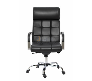 Кресло для руководителя Верона/П кожа LUX нестандарт/база хром